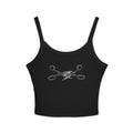 Scissoring Scissors Spaghetti Strap Cami