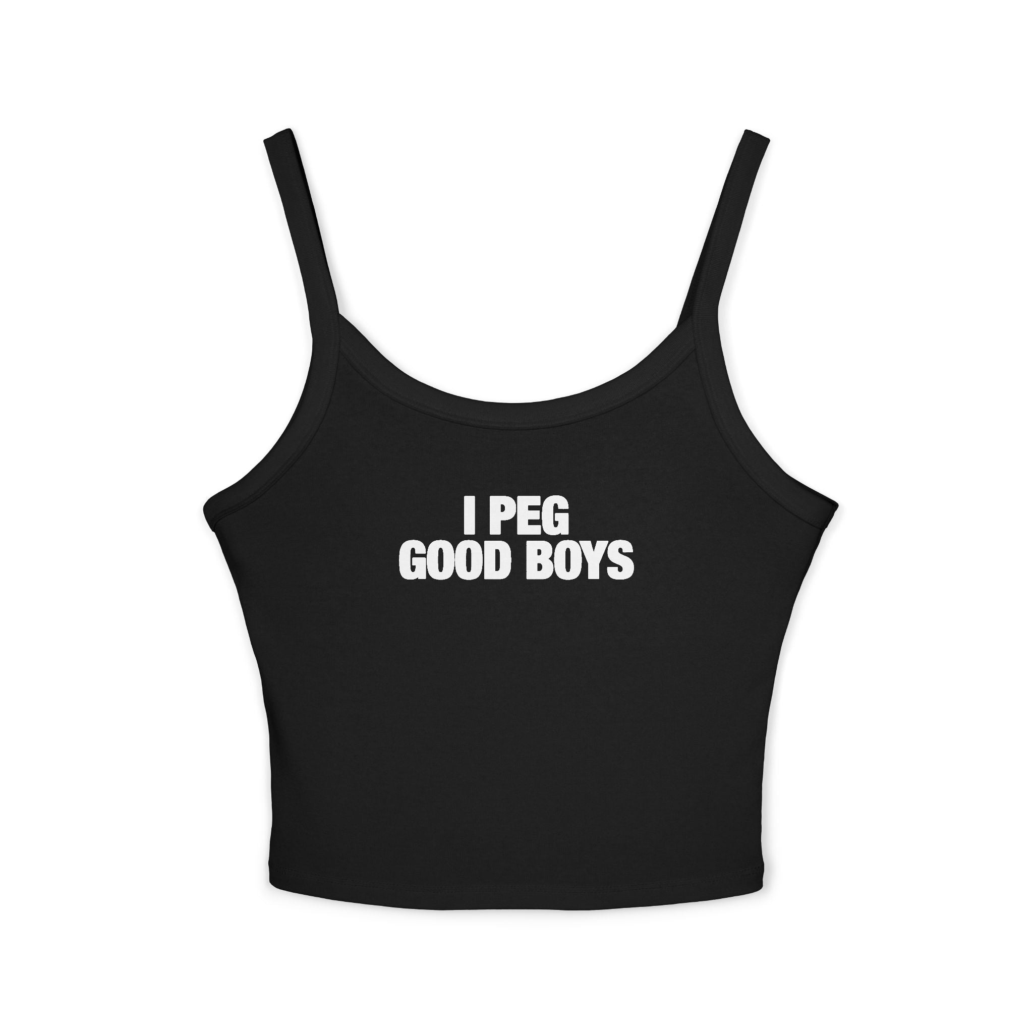 I Peg Good Boys Spaghetti Strap Cami