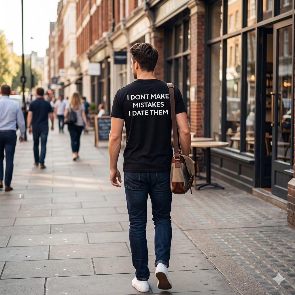 I DONT MAKE MISTAKES I DATE THEM T-SHIRT
