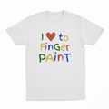I Heart To Finger Paint T-Shirt