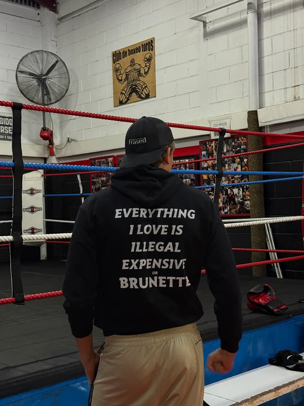 Everything I Love Is Illegal Burnette Hoodie