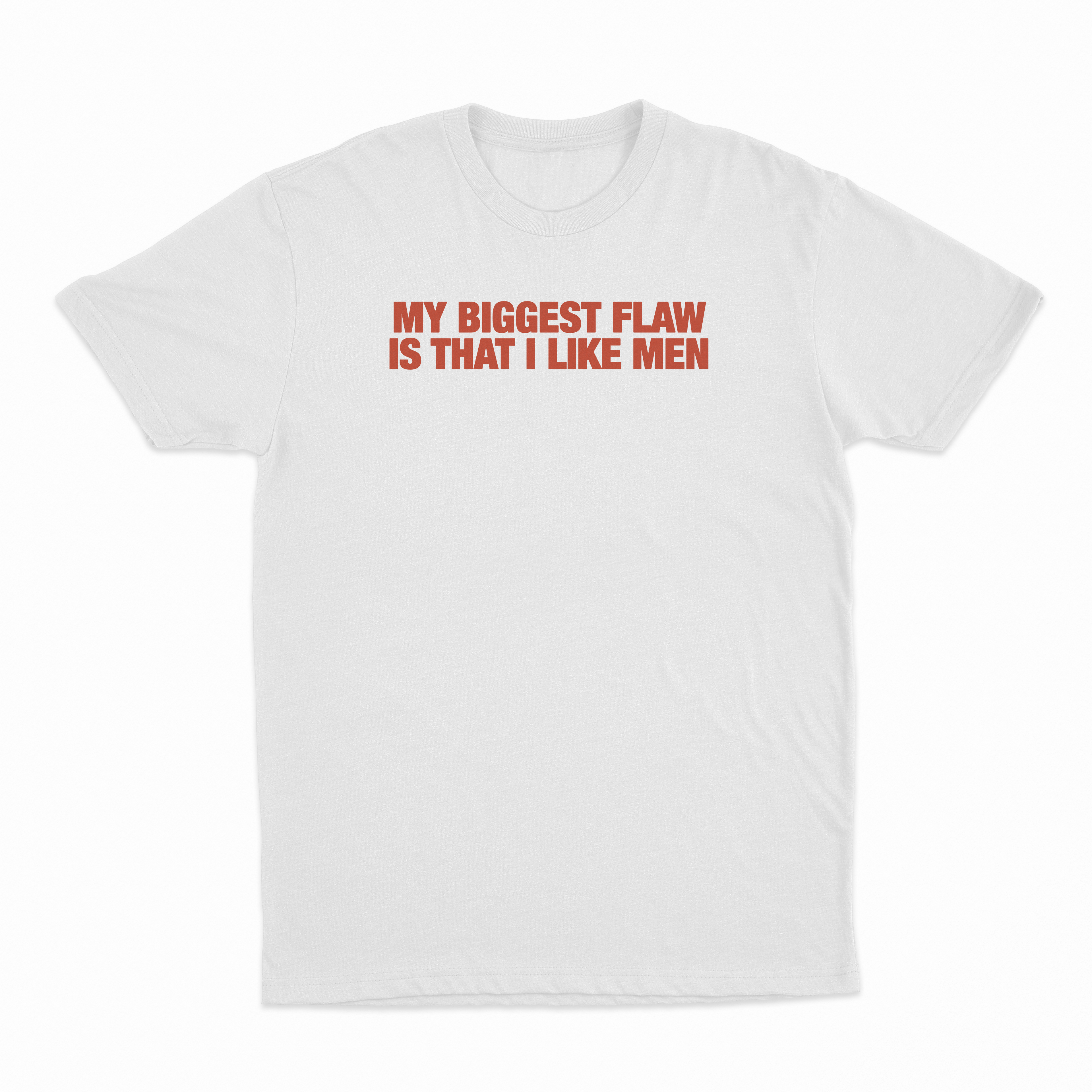 My Biggest Flaw Is That I Like Men T-Shirt