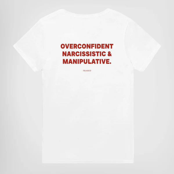 Overconfident Narcissistic & Manipulative